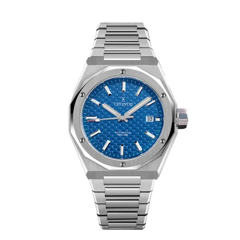 Cronos L6028M - Cronos Au - blue dial watch