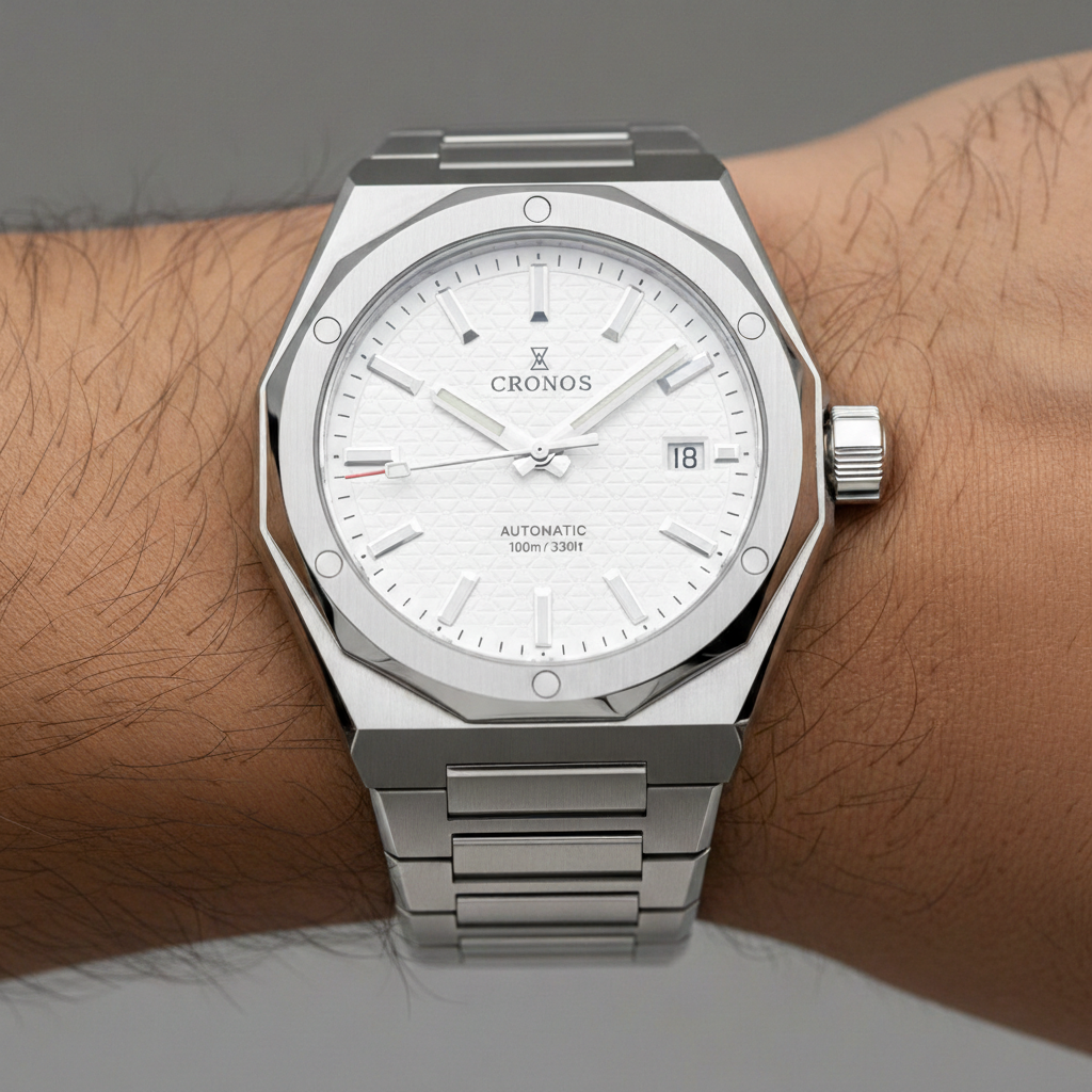 Cronos L6028M - Cronos Au - watch on wrist