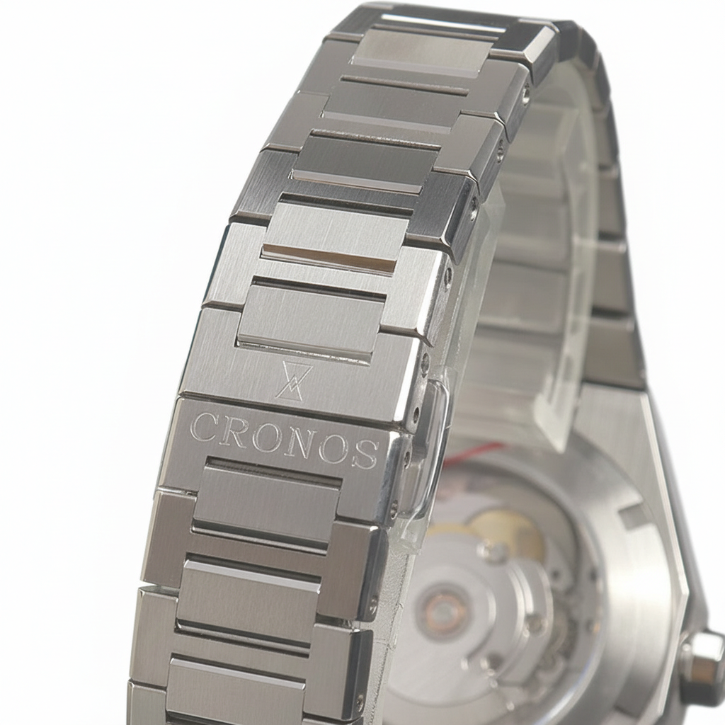 Cronos L6028M - Luxury Cr - bracelet engraving movement
