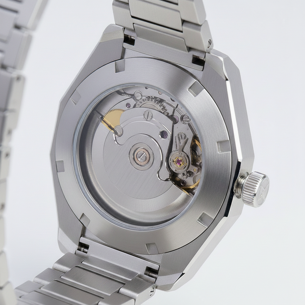 Cronos L6028M - Luxury Cr - exhibition case back automatic