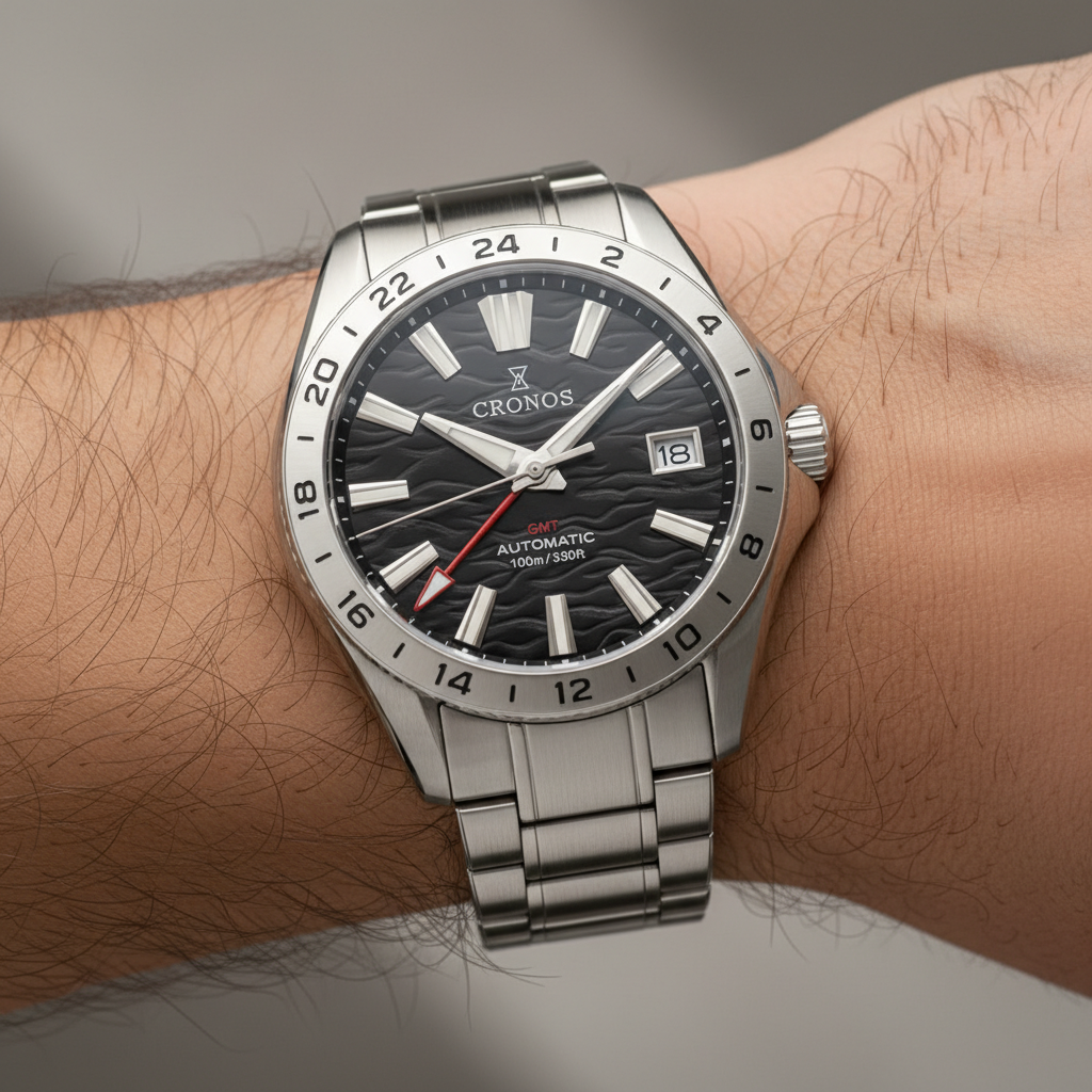 Cronos L6029 V2 - Men's Cronos GMT Automatic Watch breitvacher