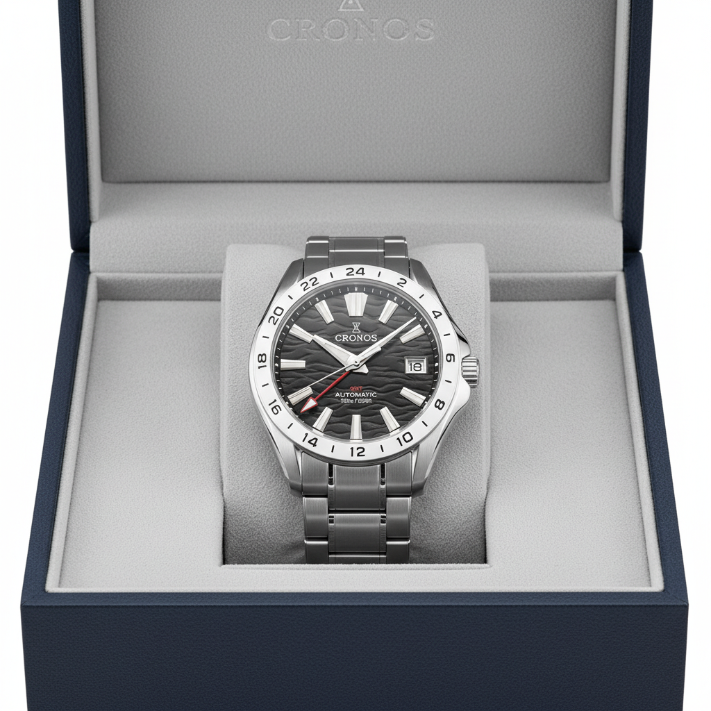 Cronos L6029 V2 - Men's Cronos GMT Automatic Watch breitvacher