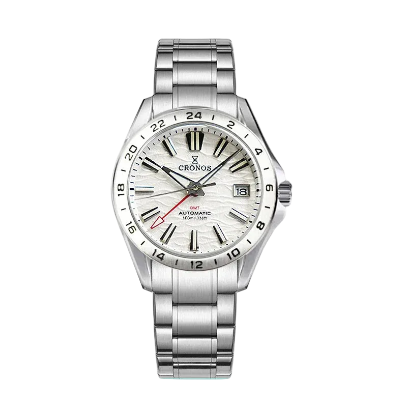 Cronos L6029 V2 - Men's c - front white dial