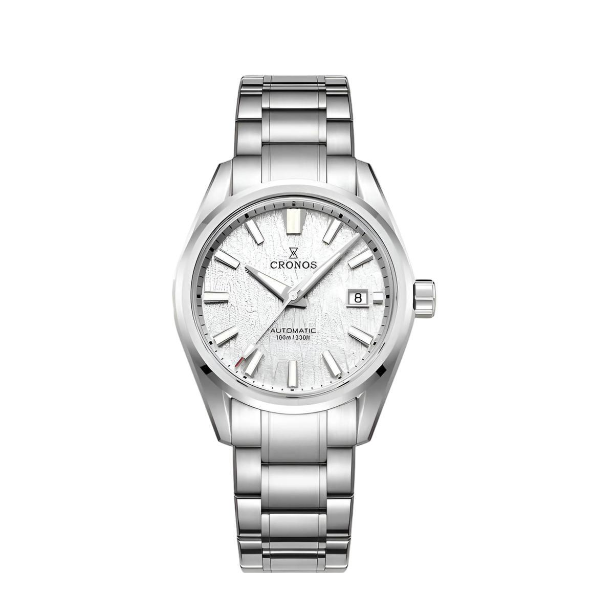 Cronos L6040 - cronos aut - silver watch face