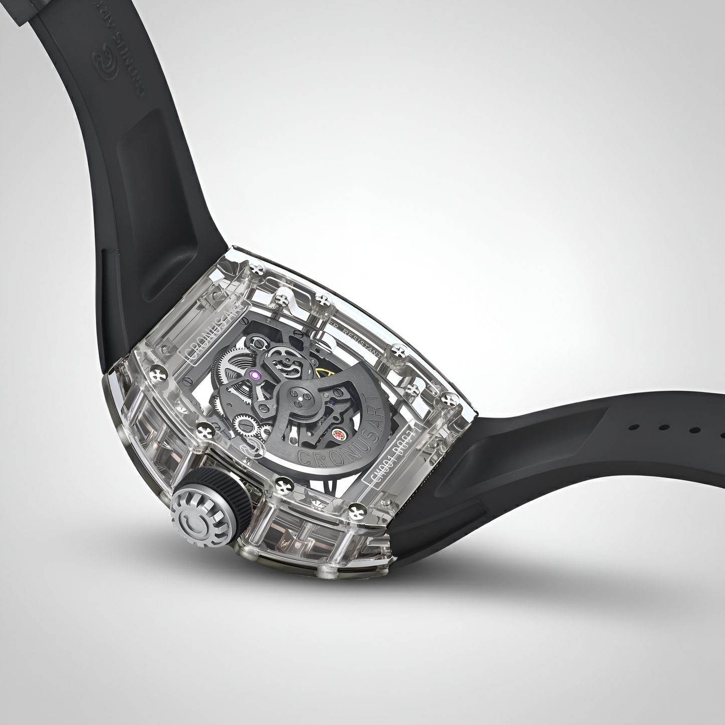 Cronusart CM001-059 - Men - crown and buckle detail