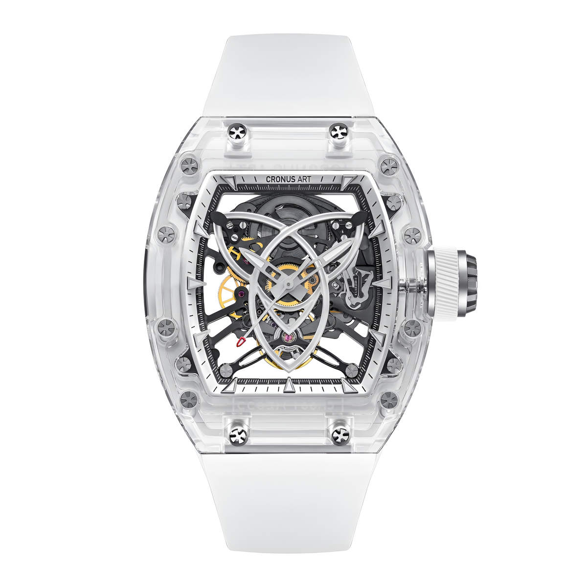 Cronusart CM001-059 - Men - intricate gear mechanism