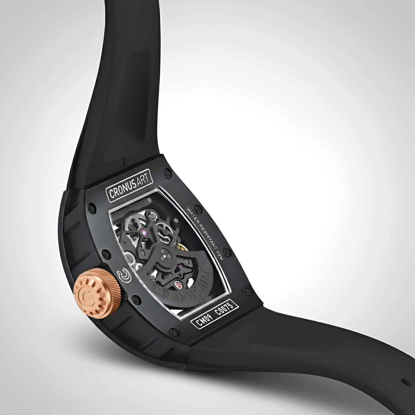 CRONUSART CM09-029 - Men - angled side view caseback