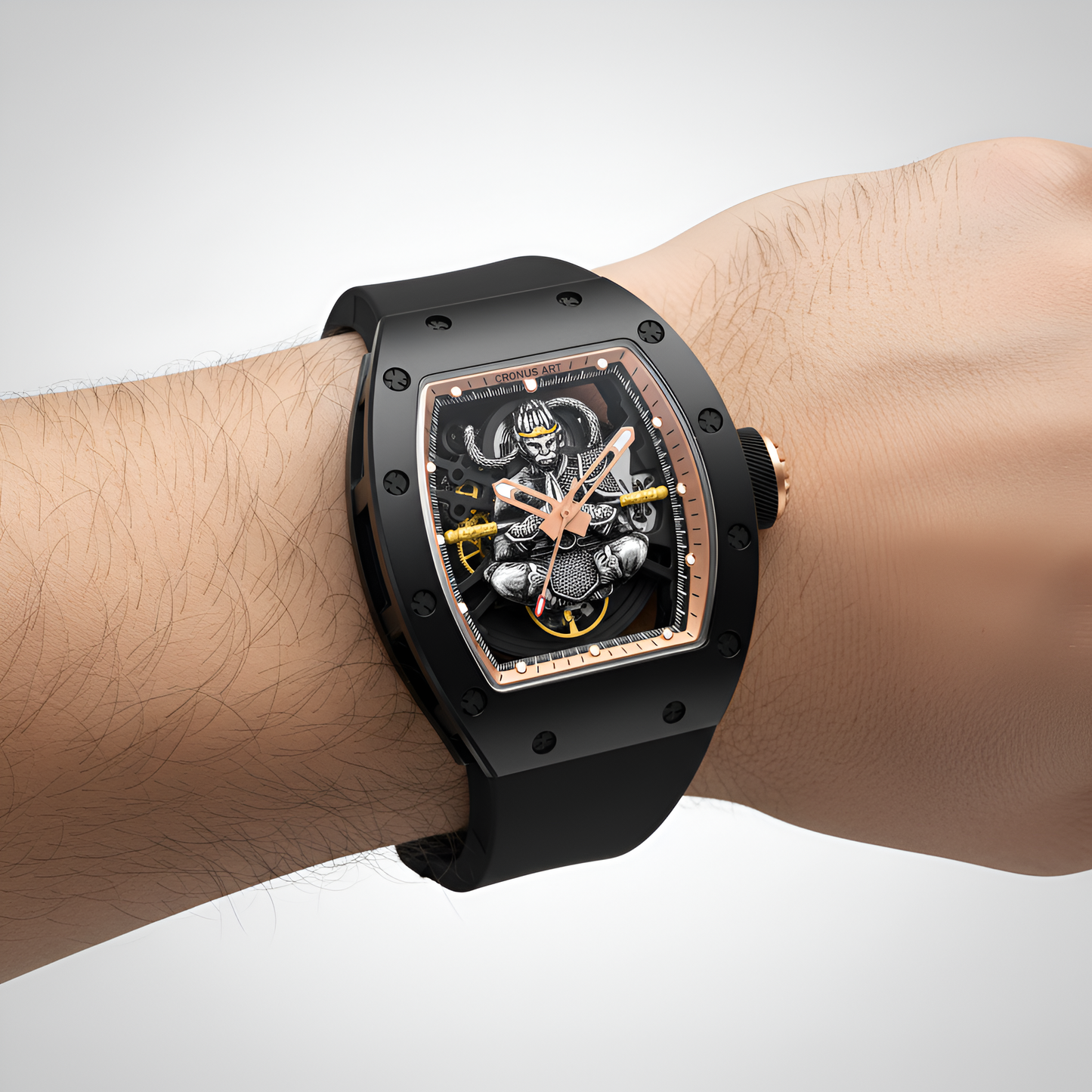 CRONUSART CM09-029 - Men - monkey dial rosegold