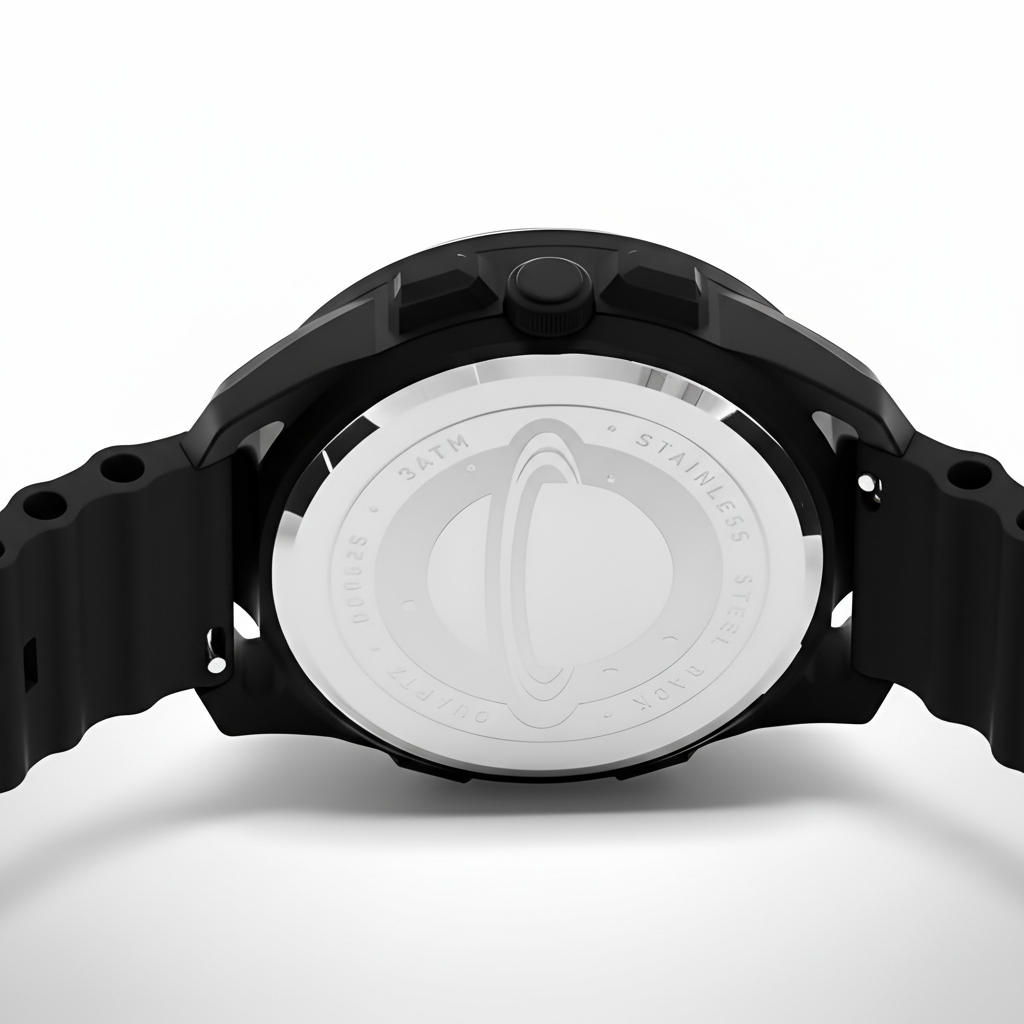 Daniel Gorman DG0525KK - watch back stainless steel engraved