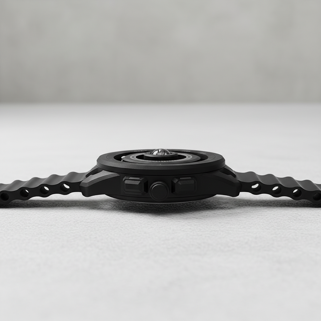 Daniel Gorman DG0525KK - side profile sleek buttons