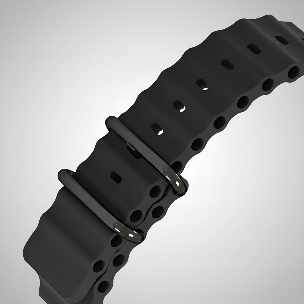 Daniel Gorman DG0525KK - strap buckle black ergonomic