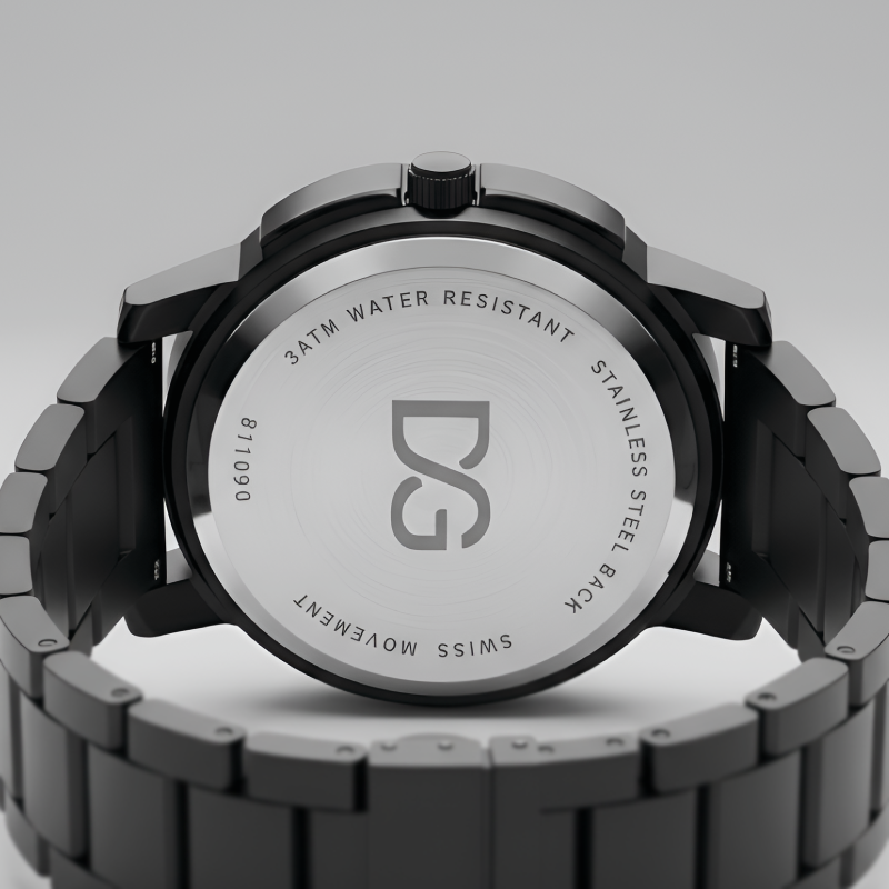 Daniel Gorman DG0118 - Quartz Watch for Men with Magnetic Display Caseback