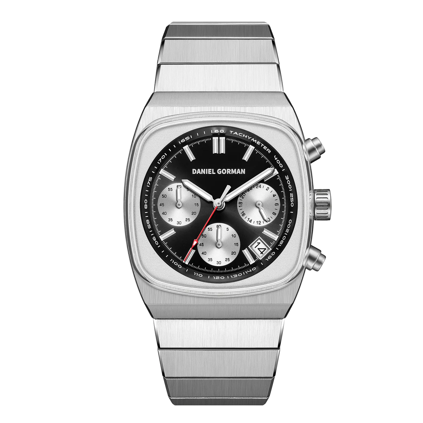 Daniel Gorman DG9008 - Quartz Business Watch with Sapphire Crystal Black Front
