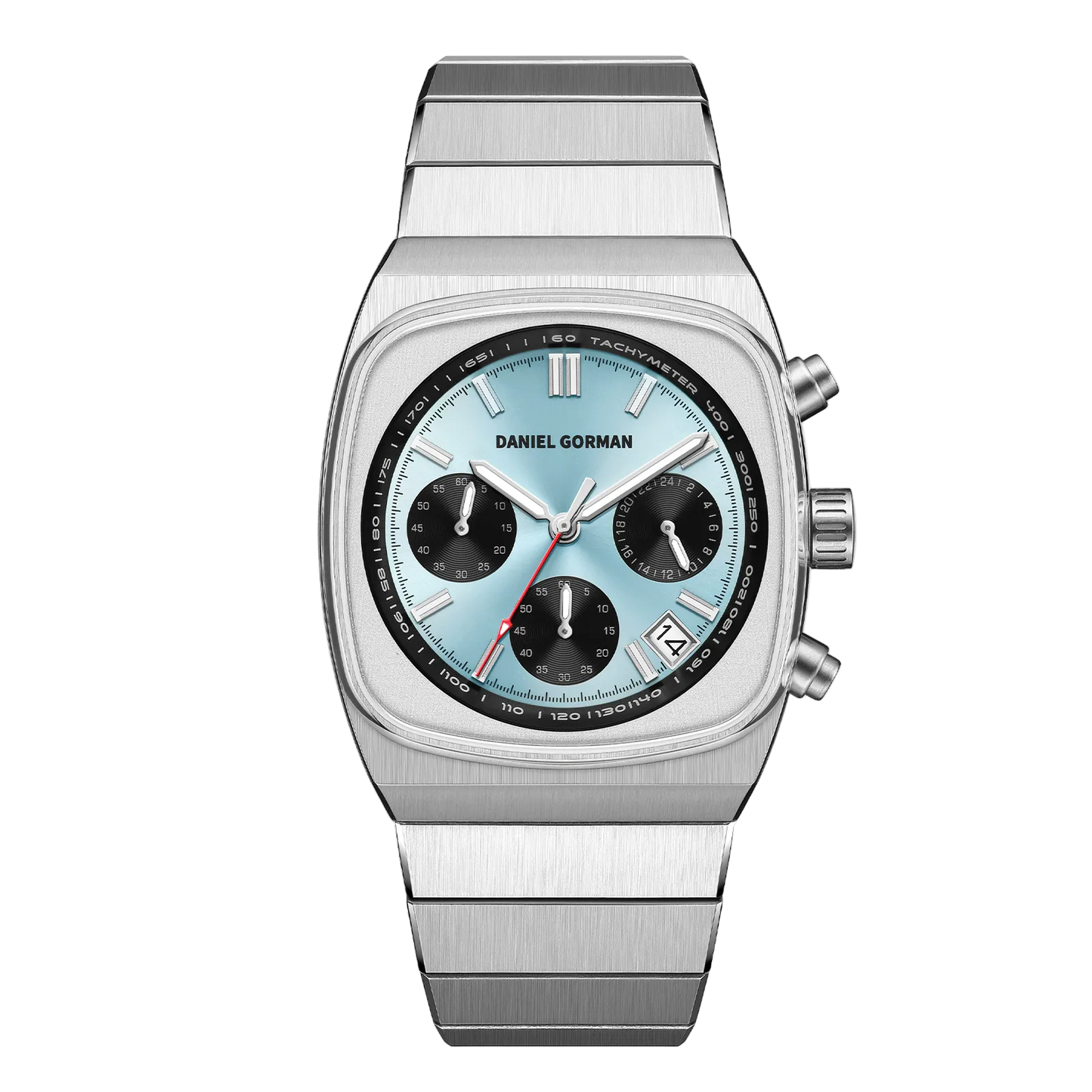 Daniel Gorman DG9008 - Quartz Business Watch with Sapphire Crystal Blue Front