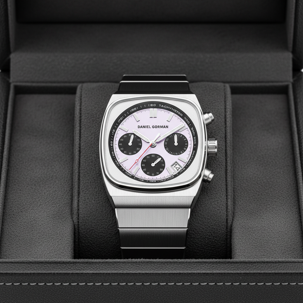 Daniel Gorman DG9008 - Quartz Business Watch with Sapphire Crystal Watch in the box