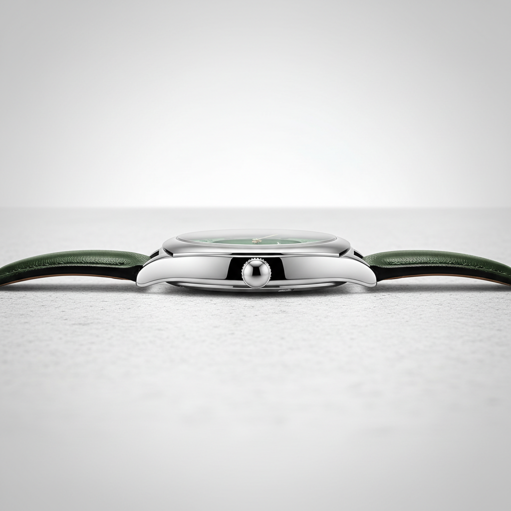Daniel Gorman DG9520MSG - - side profile, thin case
