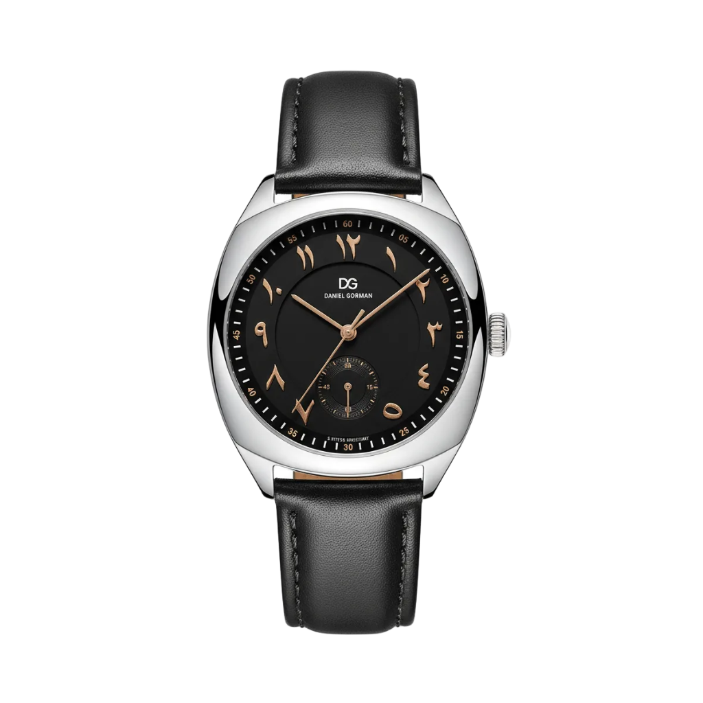 Daniel Gorman DG9520MSK - - black dial, Arabic numerals