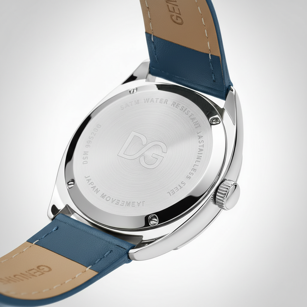Daniel Gorman DG9520MSU - - watch back case detail