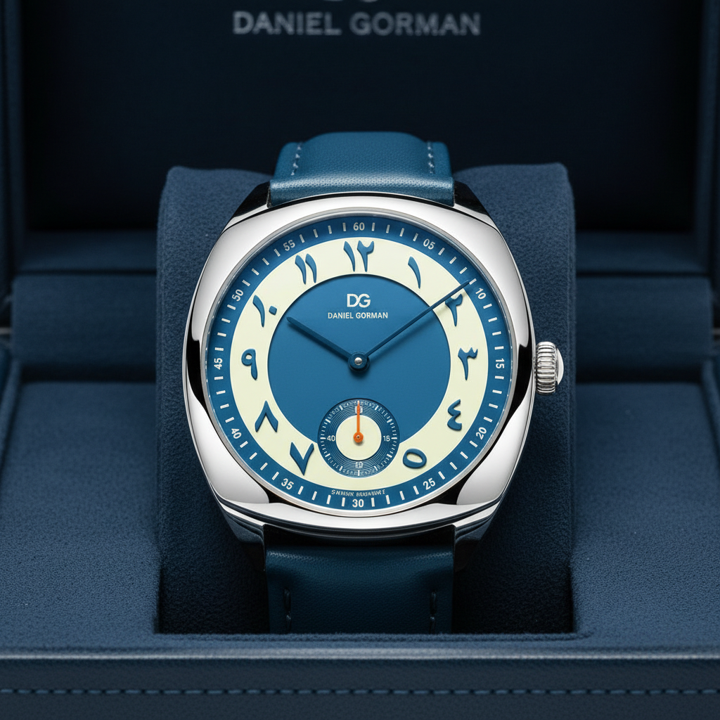 Daniel Gorman DG9520MSU - - watch box blue packaging
