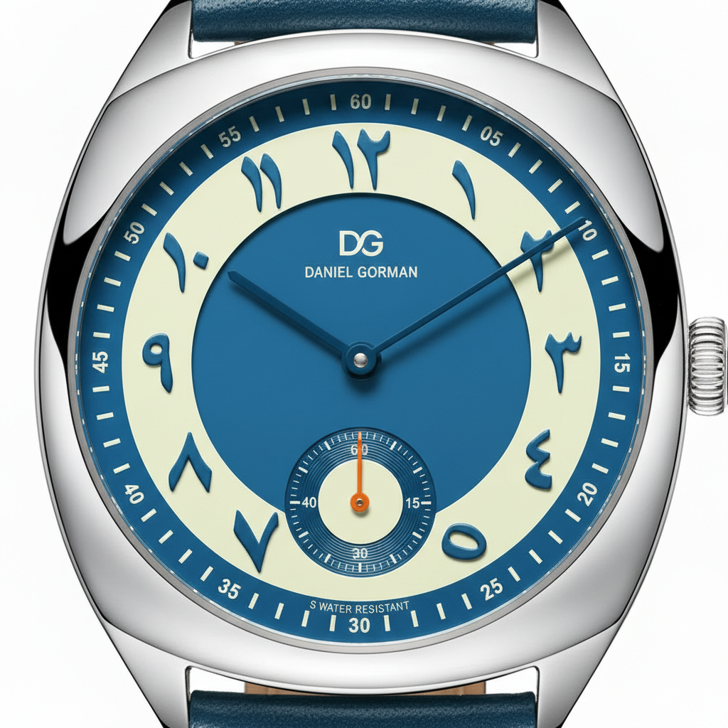 Daniel Gorman DG9520MSU - - watch face close-up dial