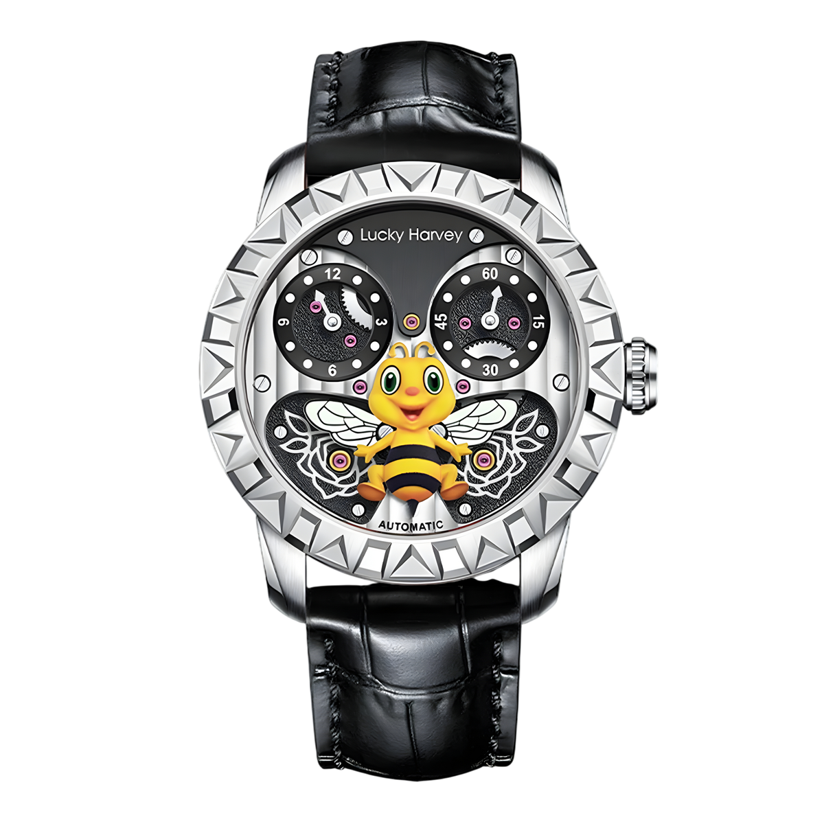 Lucky Harvey ZLS103 - Men - silver, white background