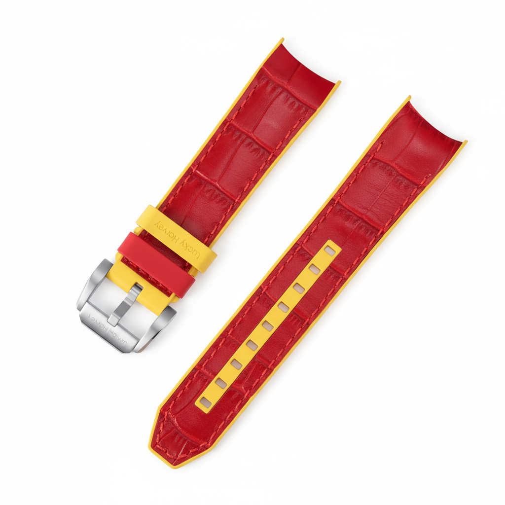 Lucky Harvey ZLS105 - Aut - red yellow strap