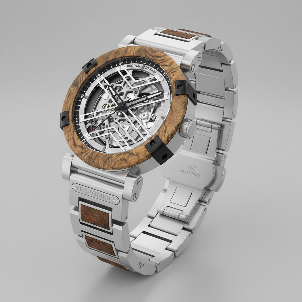 BOBO BIRD GT104/T106 - Au - angled, metal wood band