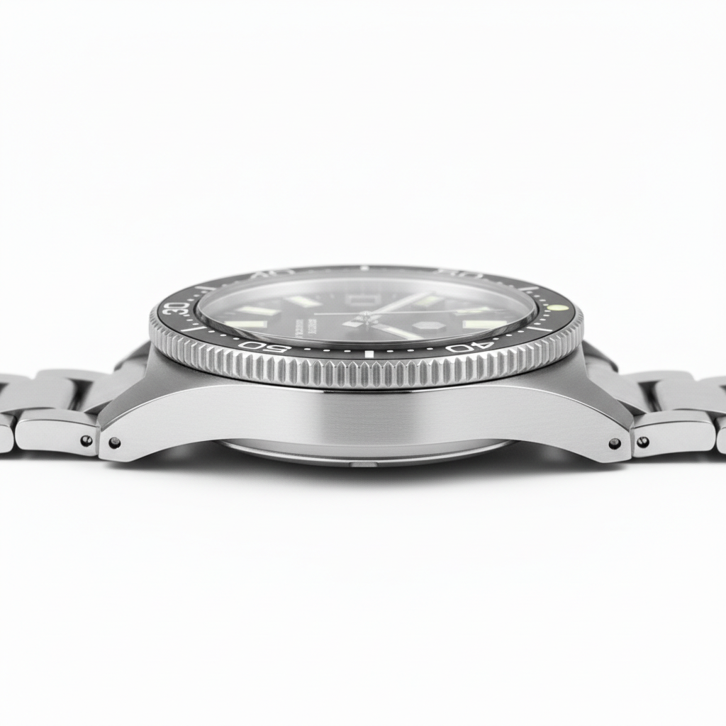 San Martin SN0007 - Automatic Diver Watch Robust Timepiece Steel strap Edition breitvacher