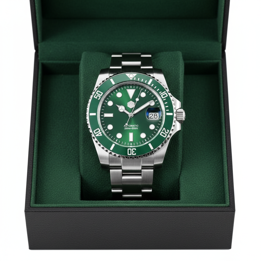 San Martin SN0017B - Water Ghost Automatic Dive Watch for Men breitvacher