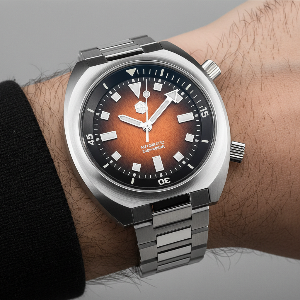 San Martin SN0066-G - Veyronis Automatic Watch breitvacher
