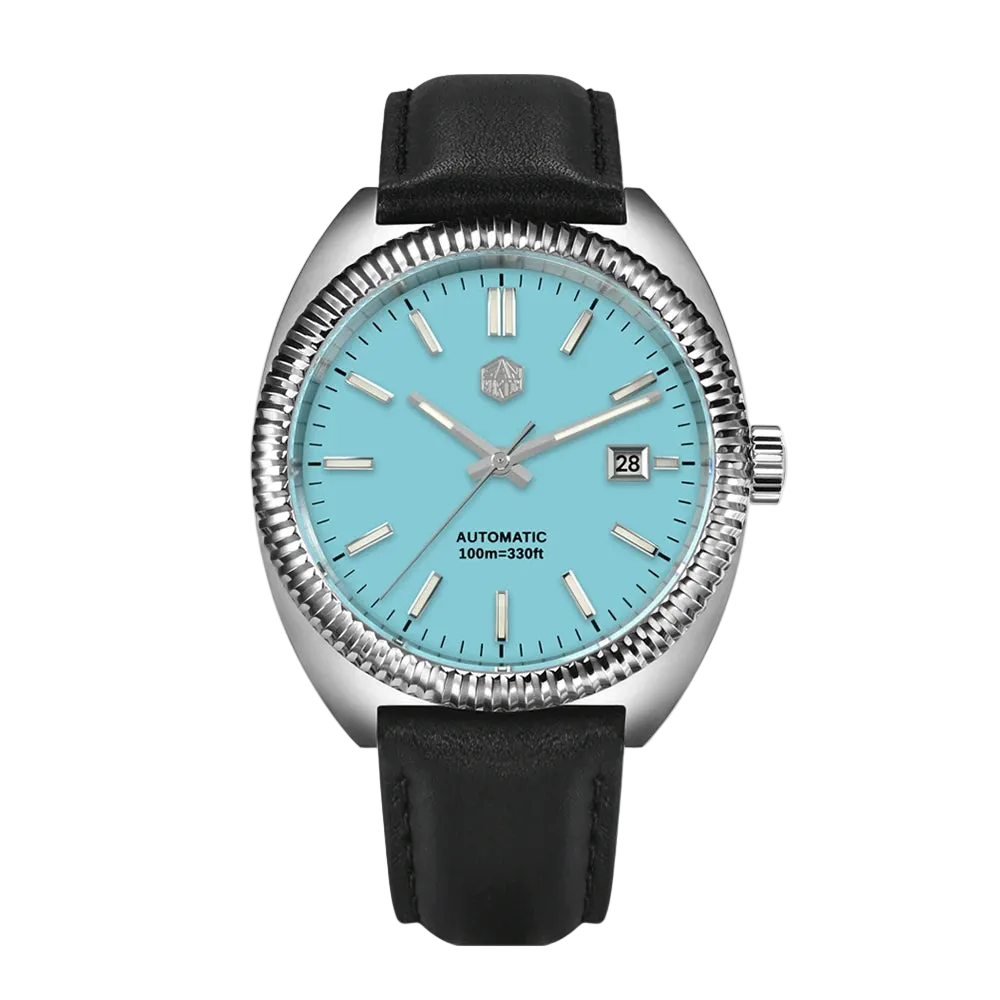 San Martin SN0069 - Autom - blue dial, front