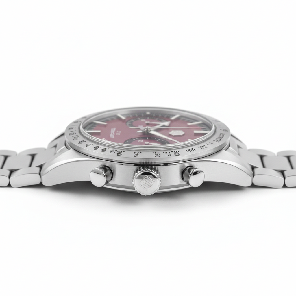 San Martin SN0103JS - Panda Chronograph Watch Racing Style Coloral Edition breitvacher