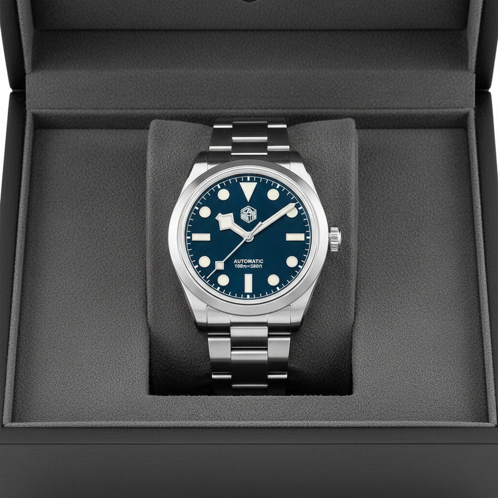 San Martin SN0107-G6 - Automatic Watch Explorer Dive Design breitvacher