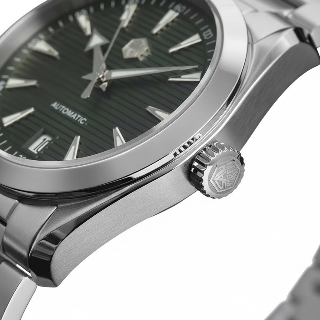 San Martin SN0113W - Men' - watch crown detail