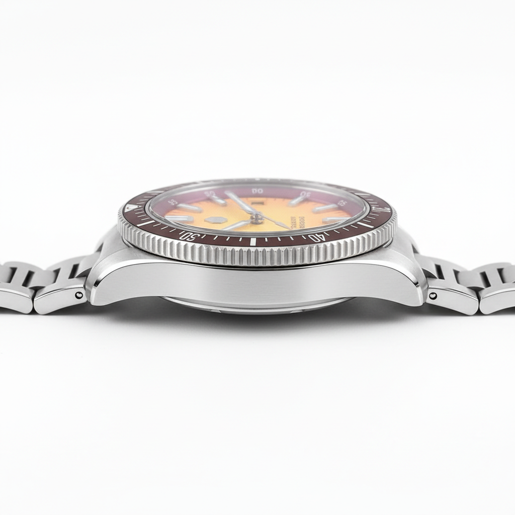 San Martin SN0118-GB - Automatic Watch Crimson Tide Dive breitvacher