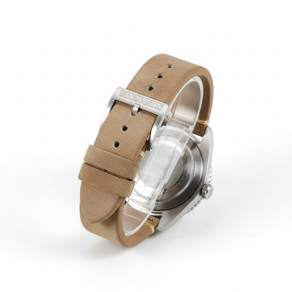 San Martin SN0134 - GMT Automatic Watch Luxury Explorer breitvacher