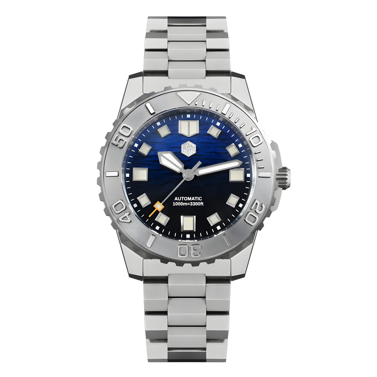 San Martin SN0147-G - Automatic Watch for Deep Sea Diving breitvacher