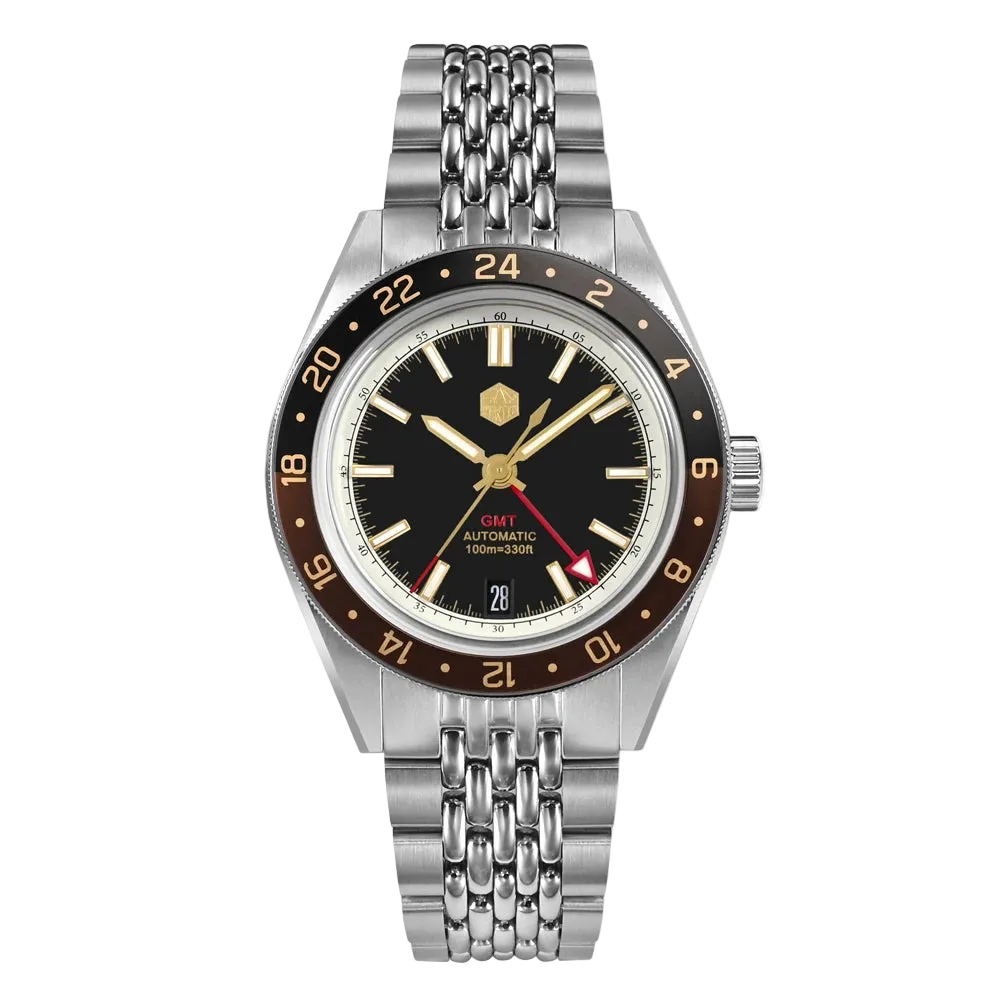 San Martin SN0116 - Horiz - Root Beer wrist detail