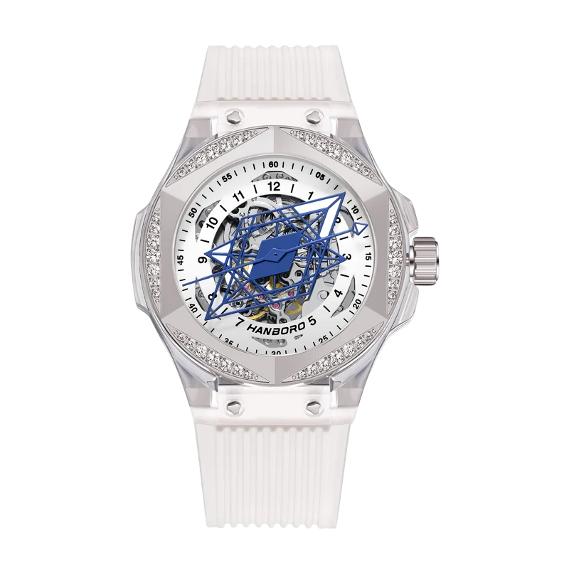 HANBORO 996-1 - Mechanica - detailed texture, bezel reflections, craftsmanship
