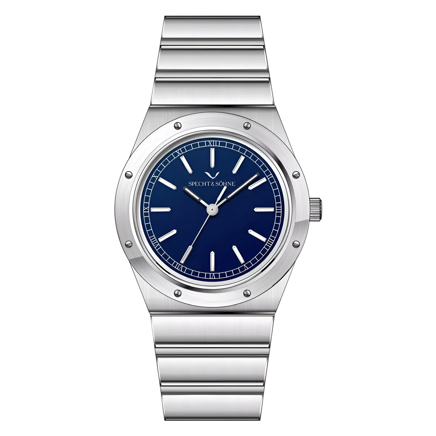 Specht & Söhne OMG - Quar - blue dial front