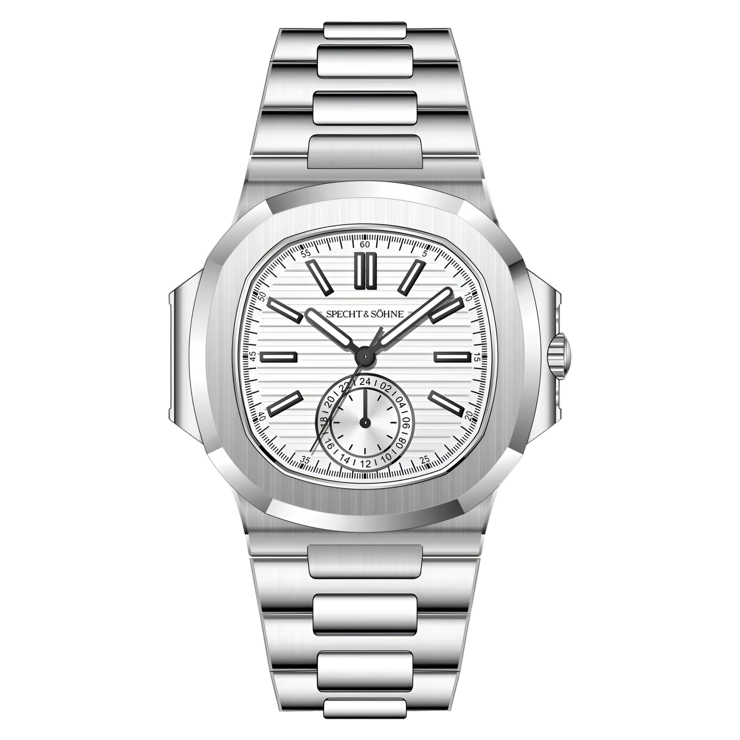 Specht & Söhne SP-5980 - - white dial, front
