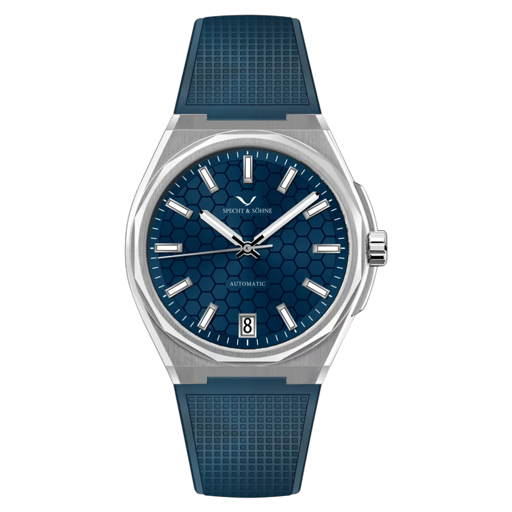 Specht & Söhne SP-Defy - M - front view, rubber strap