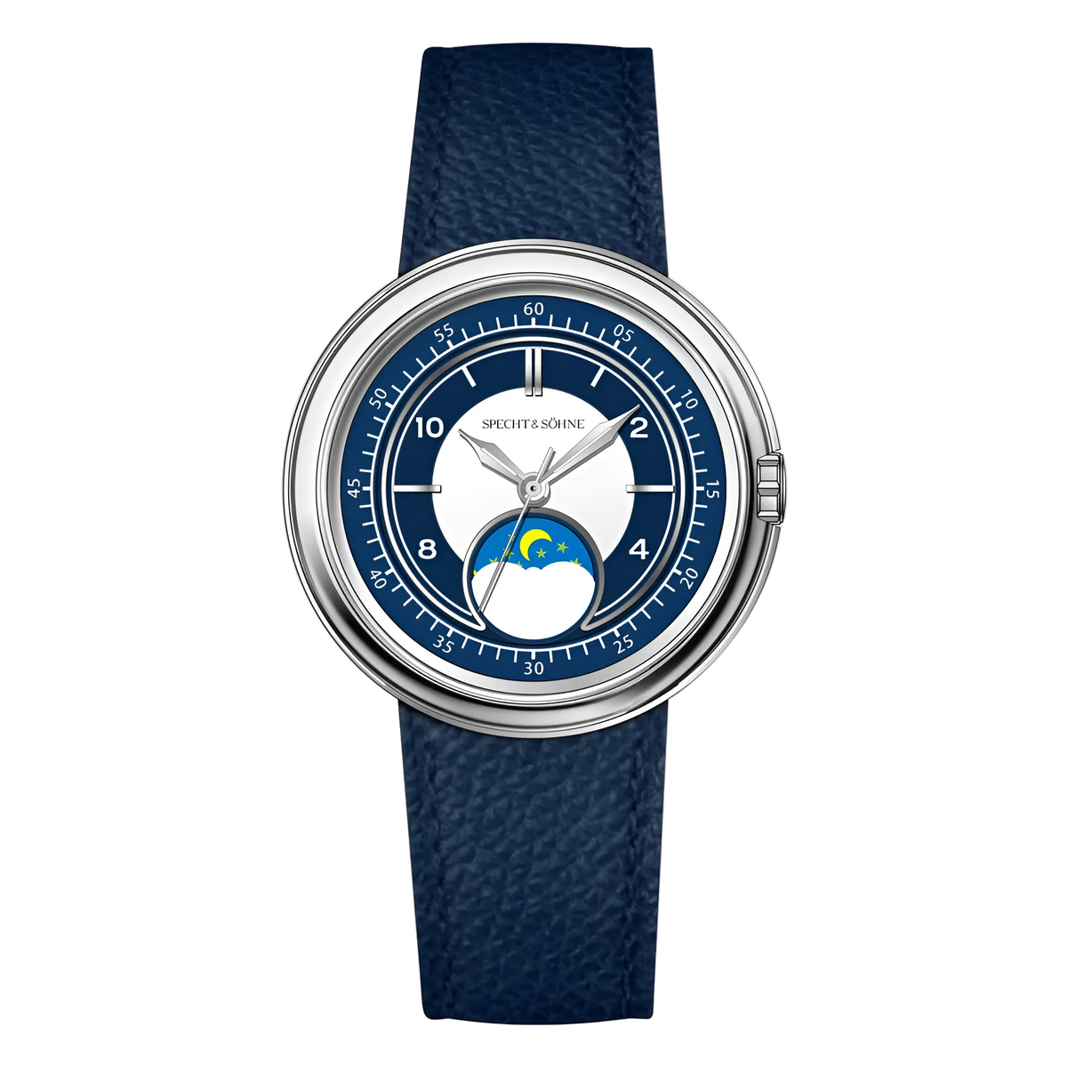 Specht & Söhne SP-UFO - M - front view, bright dial