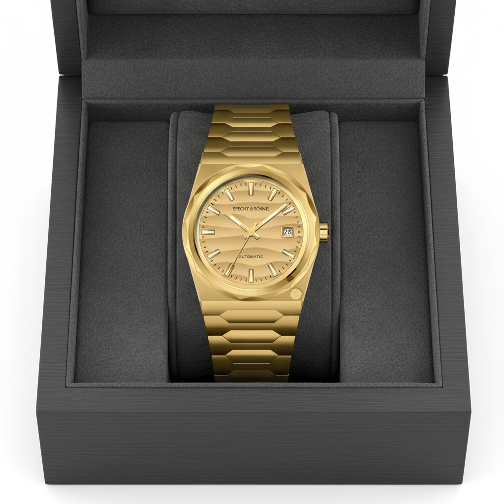 Specht & Söhne S&S 222 - - gold watch box