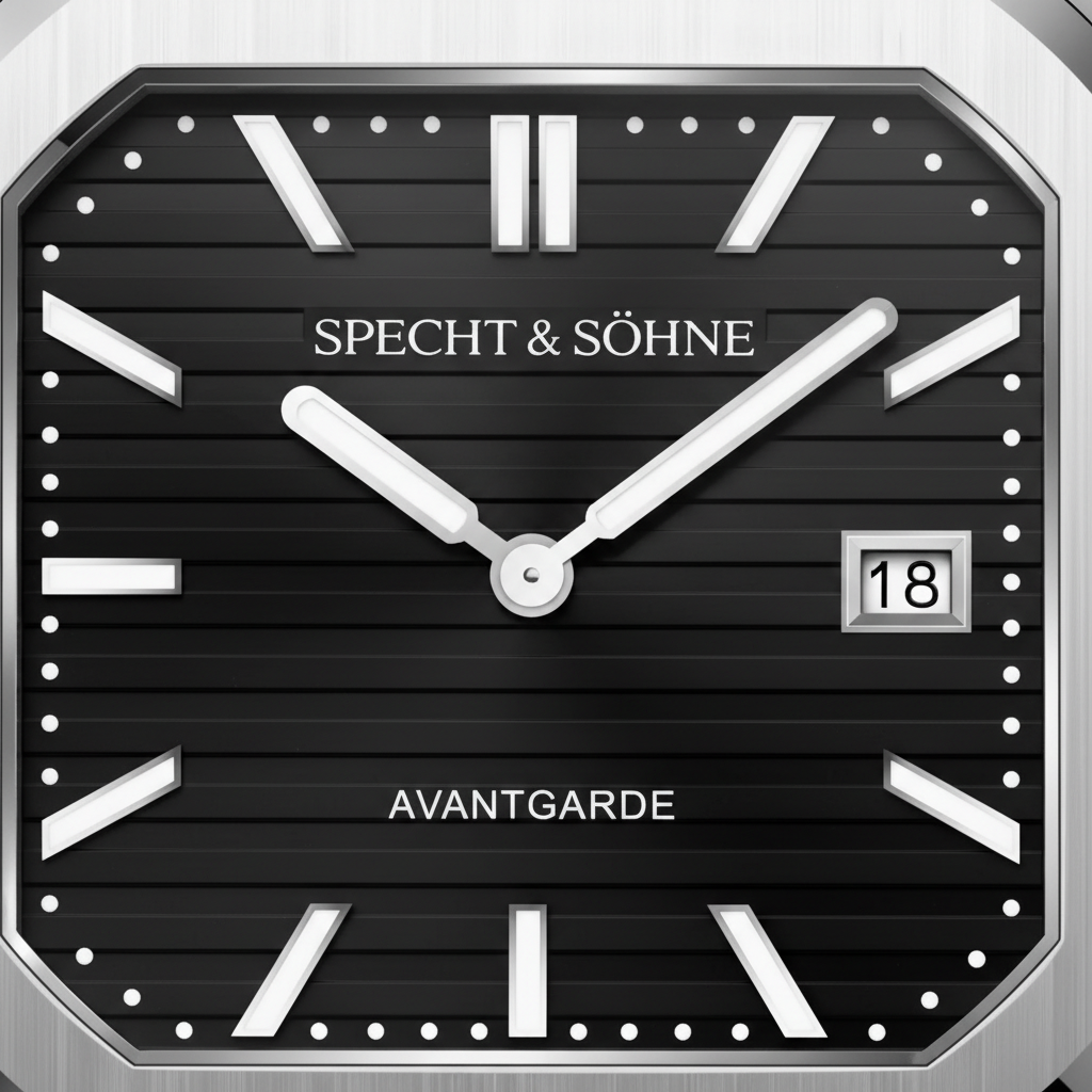 Specht & Söhne Cubic-5711 - Dial Close - up
