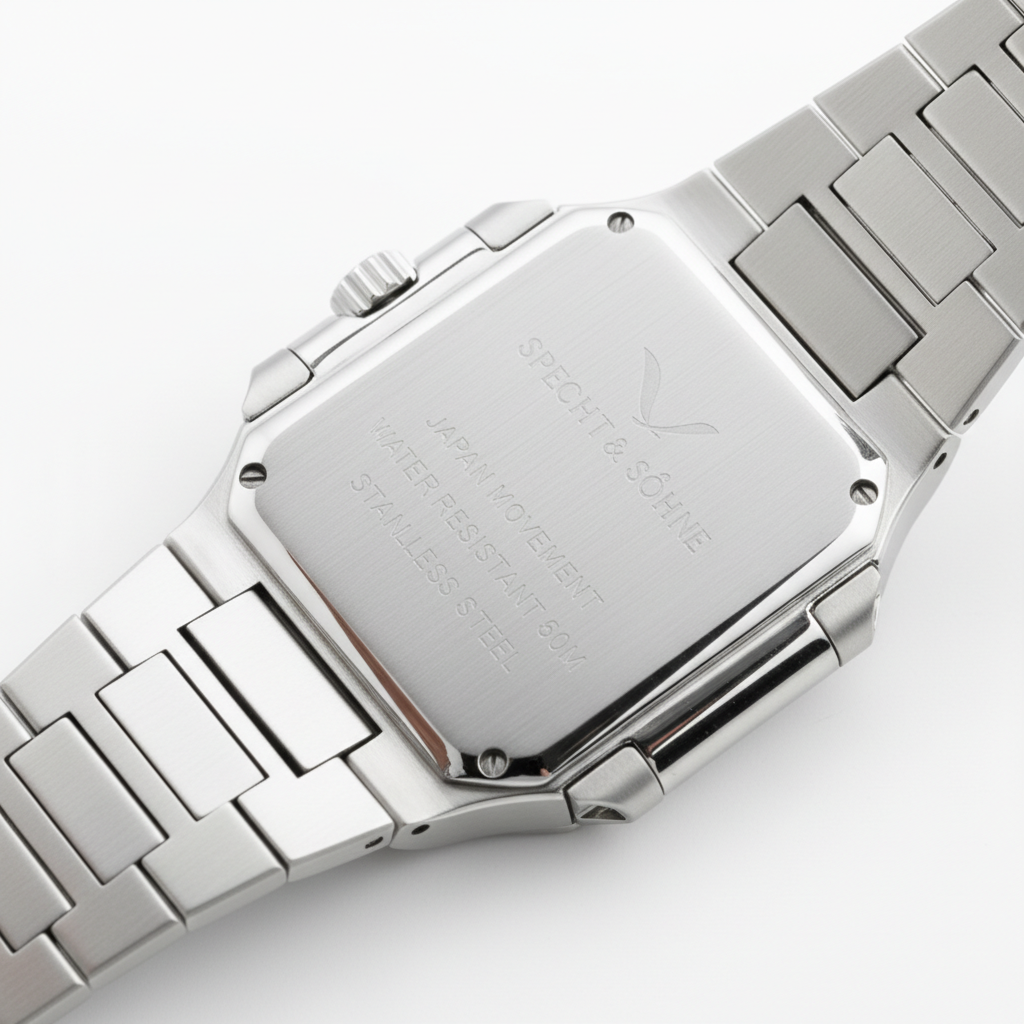 Specht & Söhne Cubic-5711 - slim case back view