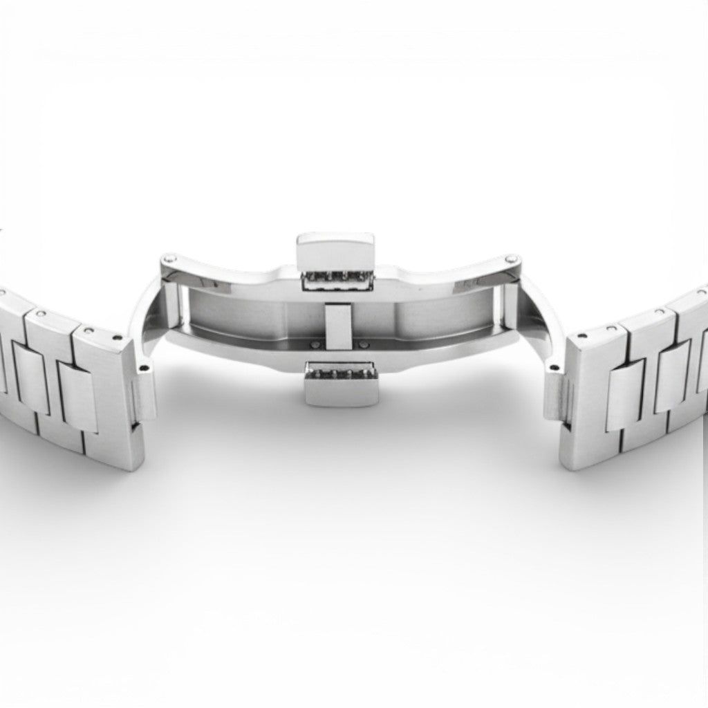 Specht & Söhne Cubic-5711 - polished butterfly clasp