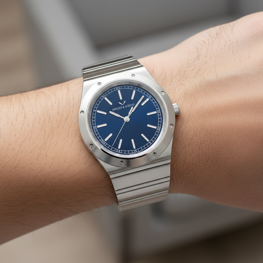 Specht & Söhne OMG - Quar - watch on wrist