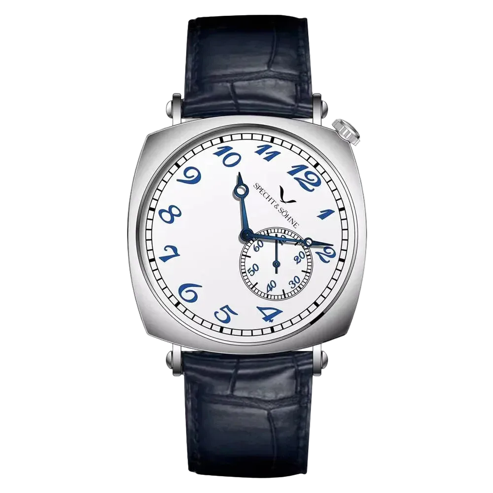 Specht & Söhne SP-1921 - - white dial blue numerals