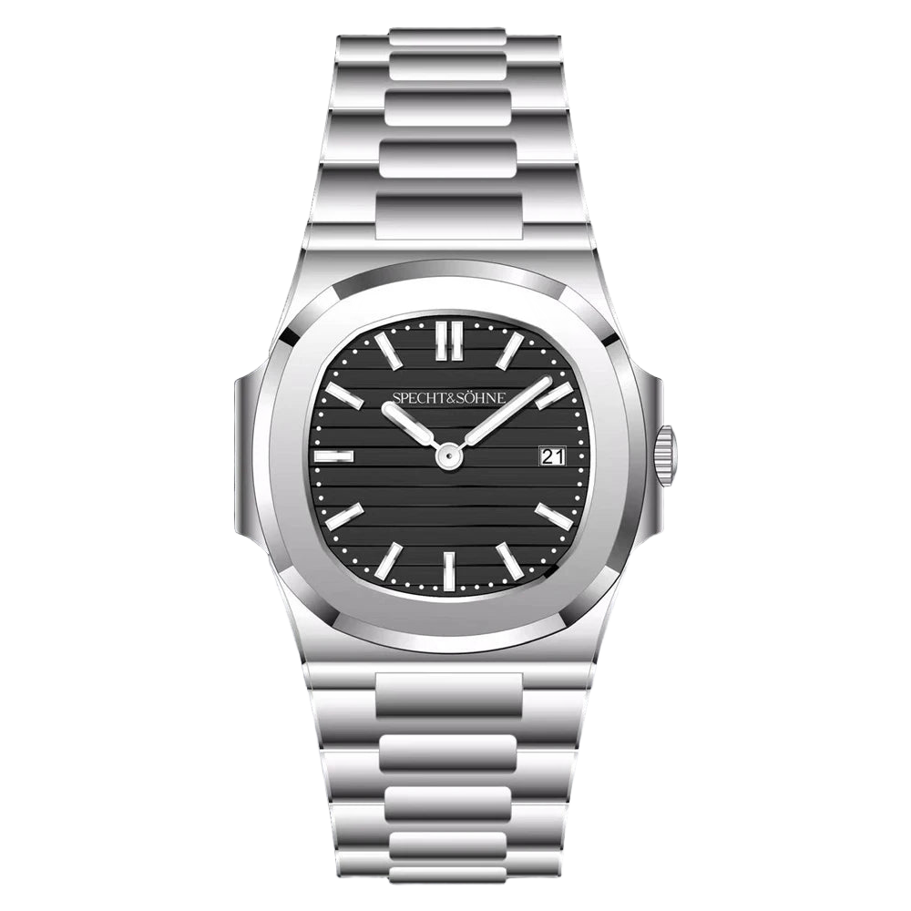 Specht & Söhne SP-5711 - black dial isolated